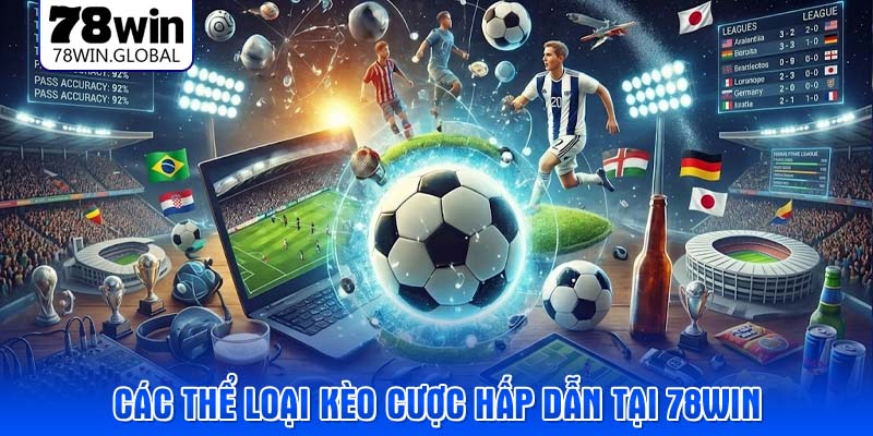 Các thể loại kèo cược hấp dẫn tại 78WIN